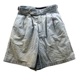 Vintage Ralph Lauren Womens Shorts Size 6 HighWaisted Pleated Casual Relaxed Y2K